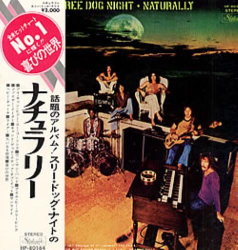 Three Dog Night Naturally vinyl LP album (LP record) Japanese TDNLPNA216216