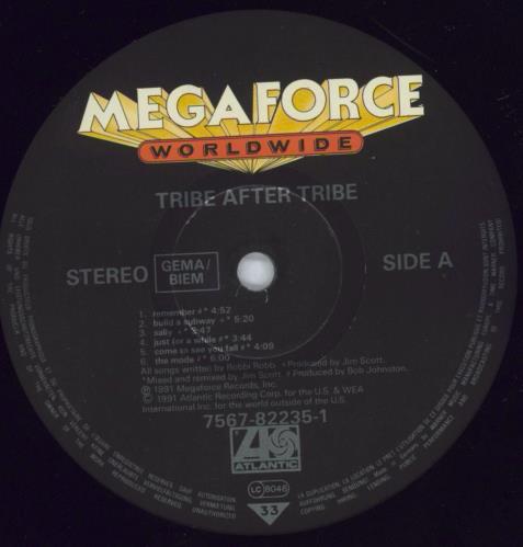 Three Fish Tribe After Tribe vinyl LP album (LP record) UK TJ3LPTR827357