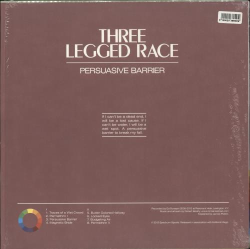 Three Legged Race Persuasive Barrier vinyl LP album (LP record) Austrian Y57LPPE710125