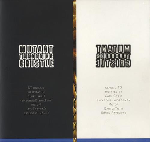 Throbbing Gristle Mutant TG 2-LP vinyl record set (Double LP Album) UK THG2LMU280011