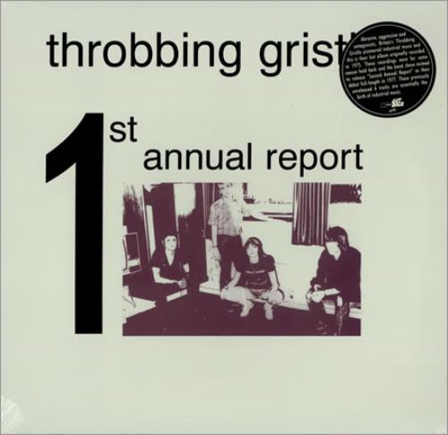 Throbbing Gristle The First Annual Report vinyl LP album (LP record) Italian THGLPTH388366