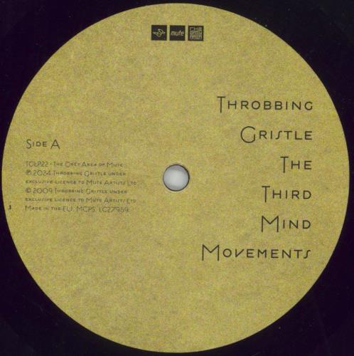 Throbbing Gristle The Third Mind Movements 2-LP vinyl record set (Double LP Album) UK THG2LTH860991
