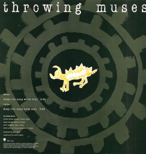 Throwing Muses Dizzy + P/s 12" vinyl single (12 inch record / Maxi-single) US THR12DI312945