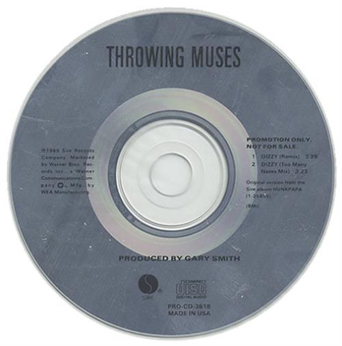 Throwing Muses Dizzy CD single (CD5 / 5") US THRC5DI397722