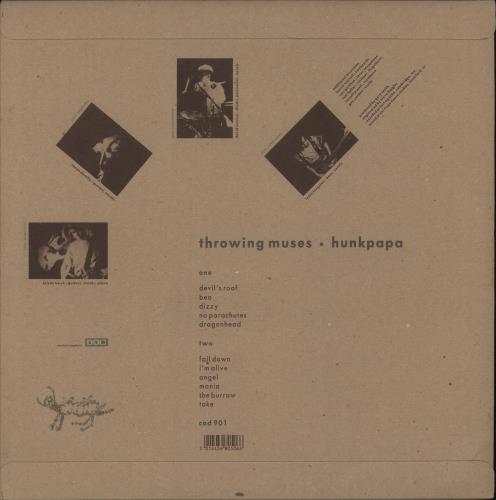 Throwing Muses Hunkpapa - Card Flipback sleeve vinyl LP album (LP record) UK THRLPHU172886
