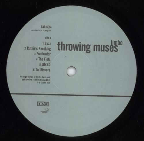 Throwing Muses Limbo - EX vinyl LP album (LP record) UK THRLPLI879939