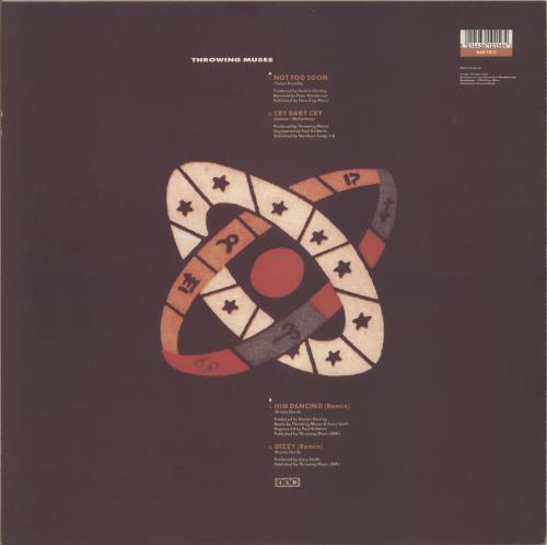 Throwing Muses Not Too Soon 12" vinyl single (12 inch record / Maxi-single) UK THR12NO160334