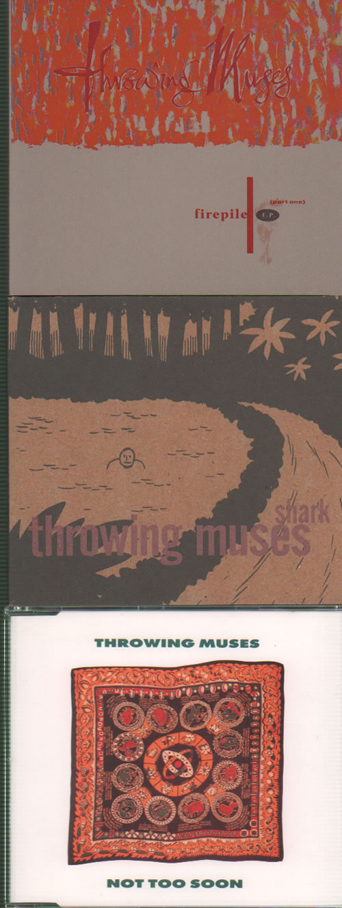 Throwing Muses Quantity Of Six CD Singles 6-CD album set UK THR6CQU635541