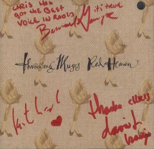 Throwing Muses Red Heaven - Autographed CD album (CDLP) US THRCDRE444089