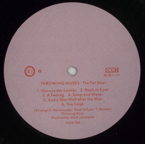 Throwing Muses The Fat Skier vinyl LP album (LP record) UK THRLPTH172893
