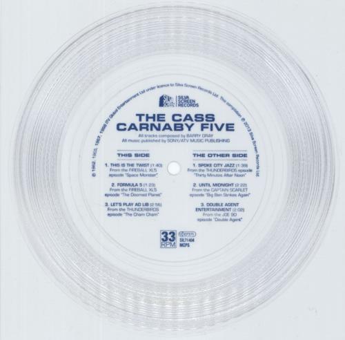 Thunderbirds The Cass Carnaby Five - RSD 7" vinyl single (7 inch record / 45) UK UDB07TH583273