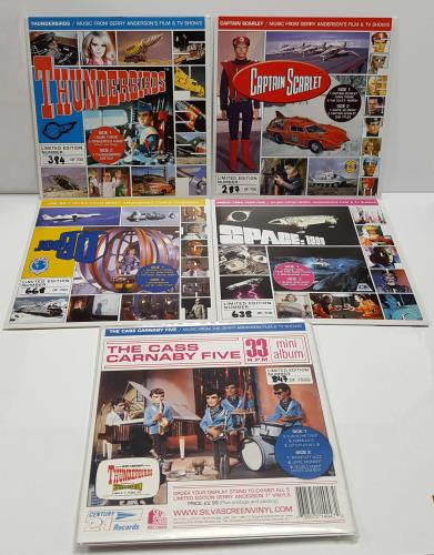 Thunderbirds Thunderbirds / Joe 90 / Captain Scarlet / Space: 1999 / The Cass Carnaby Five 7" vinyl single (7 inch record / 45) UK UDB07TH798256