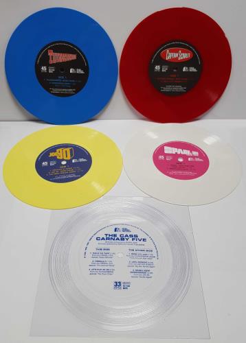 Thunderbirds Thunderbirds / Joe 90 / Captain Scarlet / Space: 1999 / The Cass Carnaby Five 7" vinyl single (7 inch record / 45) UK UDB07TH798256