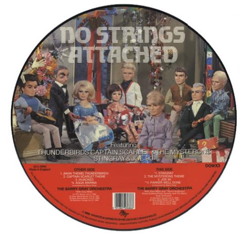 Thunderbirds Thunderbirds Are Go For Christmas picture disc LP (vinyl picture disc album) UK UDBPDTH233341