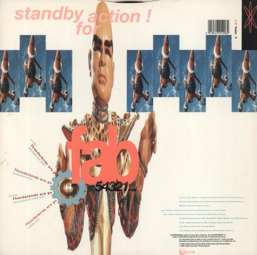 Thunderbirds Thunderbirds Are Go 12" vinyl single (12 inch record / Maxi-single) UK UDB12TH138675