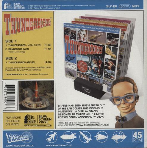 Thunderbirds Thunderbirds EP 7" vinyl single (7 inch record / 45) UK UDB07TH582520