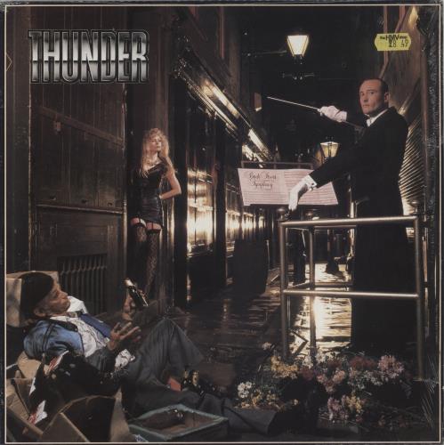 Thunder Backstreet Symphony - Shrink + Merch Insert - EX vinyl LP album (LP record) UK THULPBA820749