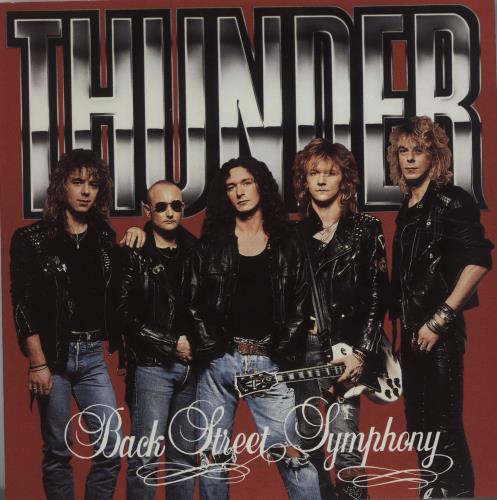 Thunder Backstreet Symphony 7" vinyl single (7 inch record / 45) UK THU07BA53692