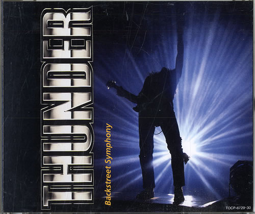 Thunder Backstreet Symphony 2 CD album set (Double CD) Japanese THU2CBA552599