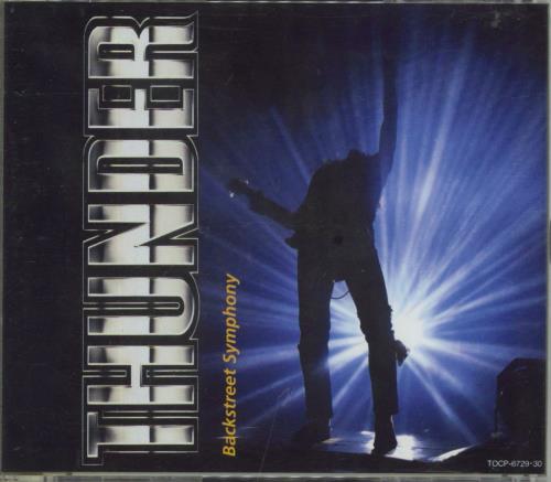 Thunder Backstreet Symphony 2 CD album set (Double CD) Japanese THU2CBA831340