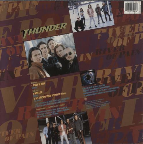 Thunder River Of Pain 12" vinyl picture disc (12 inch picture record) UK THU2PRI41429