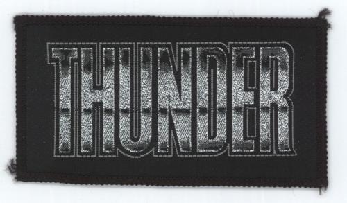 Thunder She's So Fine + Patch 7" vinyl single (7 inch record / 45) UK THU07SH876404