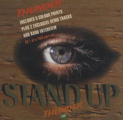 Thunder Stand Up CD single (CD5 / 5") UK THUC5ST160823
