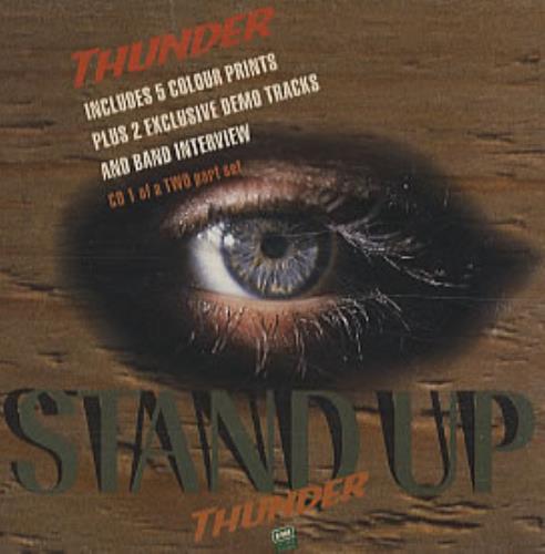 Thunder Stand Up 2-CD single set (Double CD single) UK THU2SST174685