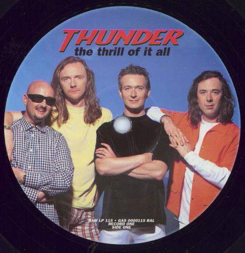 Thunder The Thrill Of It All 2-LP vinyl record set (Double LP Album) UK THU2LTH792327