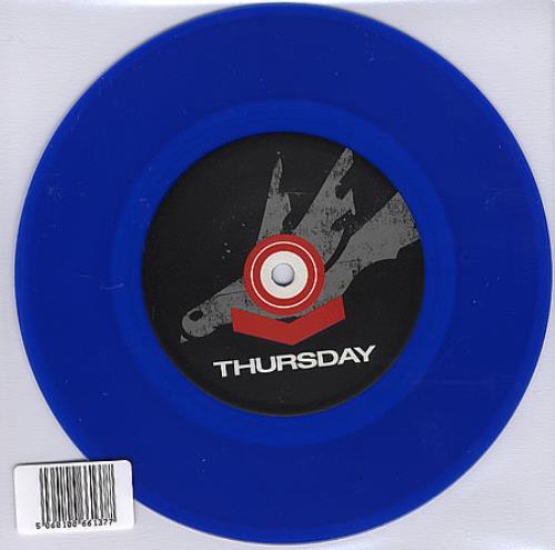 Thursday Counting 5-4-3-2-1 - Blue 7" vinyl single (7 inch record / 45) UK TUS07CO361479