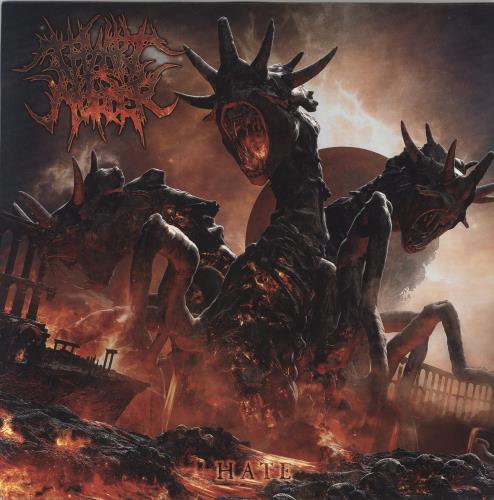 Thy Art Is Murder Hate - Orange & Black Pinwheel Vinyl vinyl LP album (LP record) US 070LPHA861182