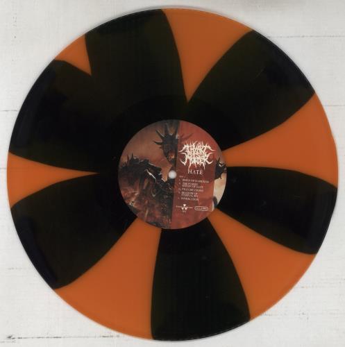 Thy Art Is Murder Hate - Orange & Black Pinwheel Vinyl vinyl LP album (LP record) US 070LPHA861182