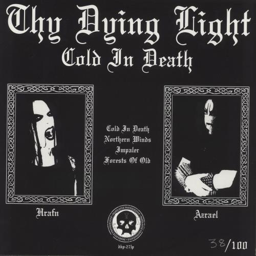 Thy Dying Light Cold In Death 12" vinyl single (12 inch record / Maxi-single) UK 9O912CO864719