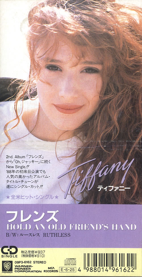 Tiffany Hold An Old Friend's Hand 3" CD single (CD3) Japanese TIFC3HO582723
