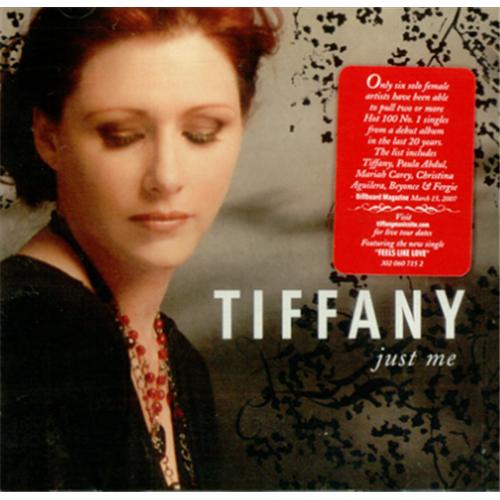 Tiffany Just Me CD album (CDLP) US TIFCDJU420402