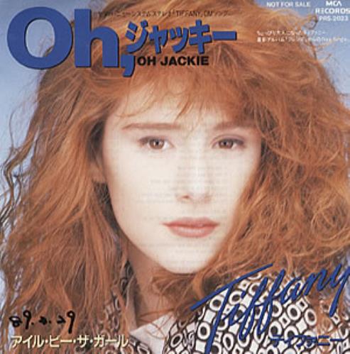 Tiffany Oh Jackie 7" vinyl single (7 inch record / 45) Japanese TIF07OH37899