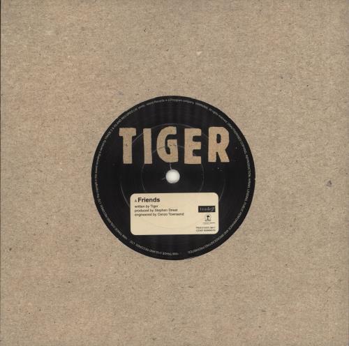 Tiger (Indie) Friends 7" vinyl single (7 inch record / 45) UK TIG07FR717892