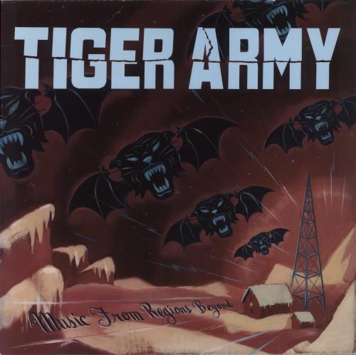 Tiger Army Music From Regions Beyond - EX vinyl LP album (LP record) US TQ8LPMU863367