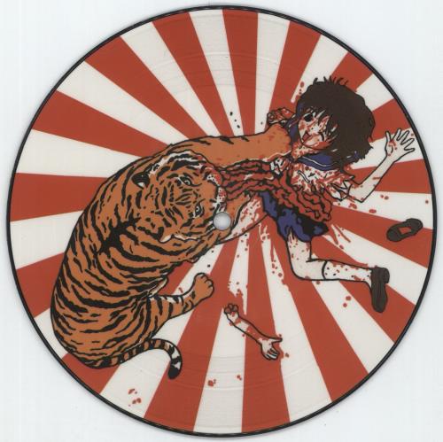 Tiger Junkies Green Tea Or Die - Picture Disc 7" vinyl picture disc (7 inch picture disc single) UK -PH7PGR885647