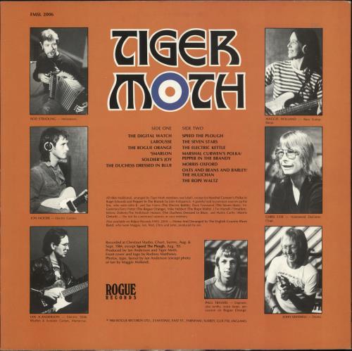 Tiger Moth Tiger Moth vinyl LP album (LP record) UK U5KLPTI565293