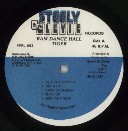 Tiger Ram Dance Hall vinyl LP album (LP record) Canadian -MRLPRA886625
