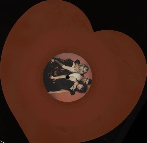 Tight Fit Secret Heart shaped picture disc (picture disc vinyl record) UK TGFSHSE179784