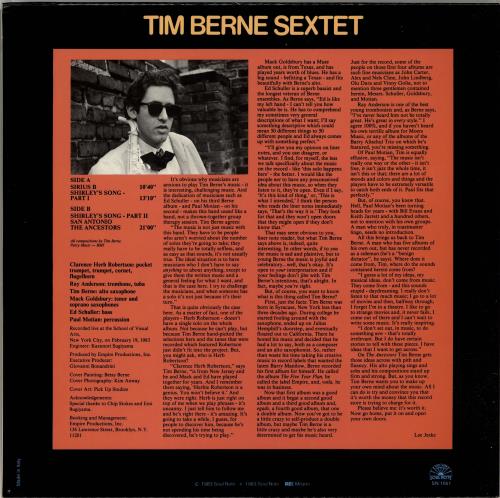 Tim Berne The Ancestors vinyl LP album (LP record) Italian XN7LPTH704758