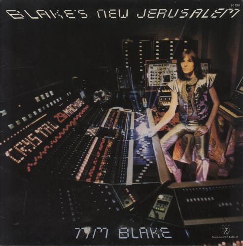 Tim Blake Blake's New Jerusalem - EX vinyl LP album (LP record) French IBLLPBL860934