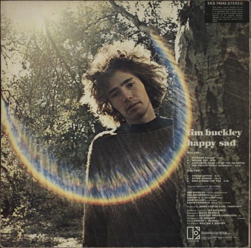 Tim Buckley Happy Sad vinyl LP album (LP record) UK TBKLPHA680679