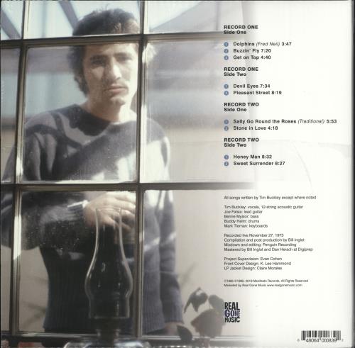 Tim Buckley Honeyman, Recorded Live 1973 - Honey Vinyl - Sealed 2-LP vinyl record set (Double LP Album) UK TBK2LHO726442