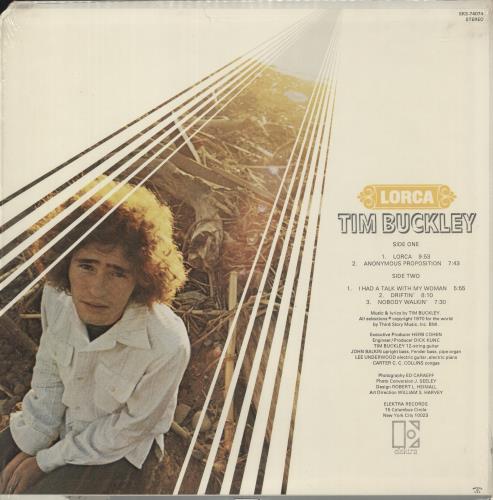 Tim Buckley Lorca - 1st Butterfly label - RL - Shrink vinyl LP album (LP record) US TBKLPLO875633