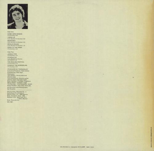 Tim Buckley Starsailor vinyl LP album (LP record) Greek TBKLPST814838