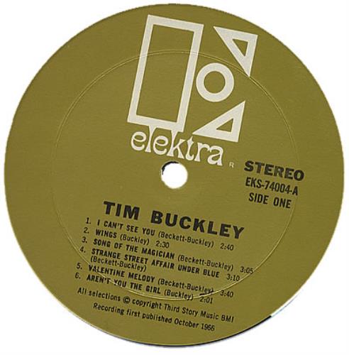Tim Buckley Tim Buckley vinyl LP album (LP record) US TBKLPTI266994