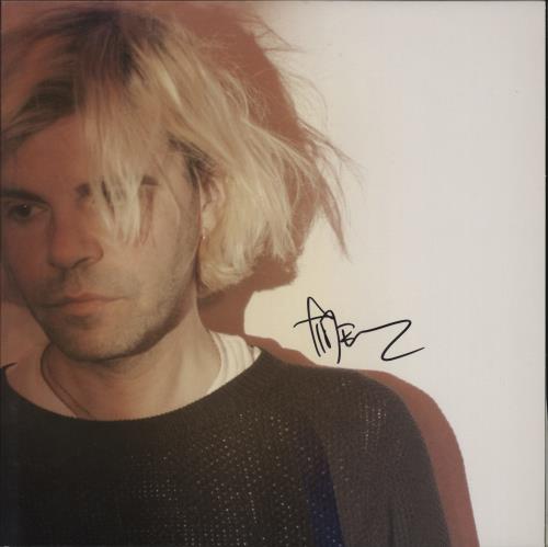 Tim Burgess As I Was Now - Autographed vinyl LP album (LP record) UK TBULPAS788846